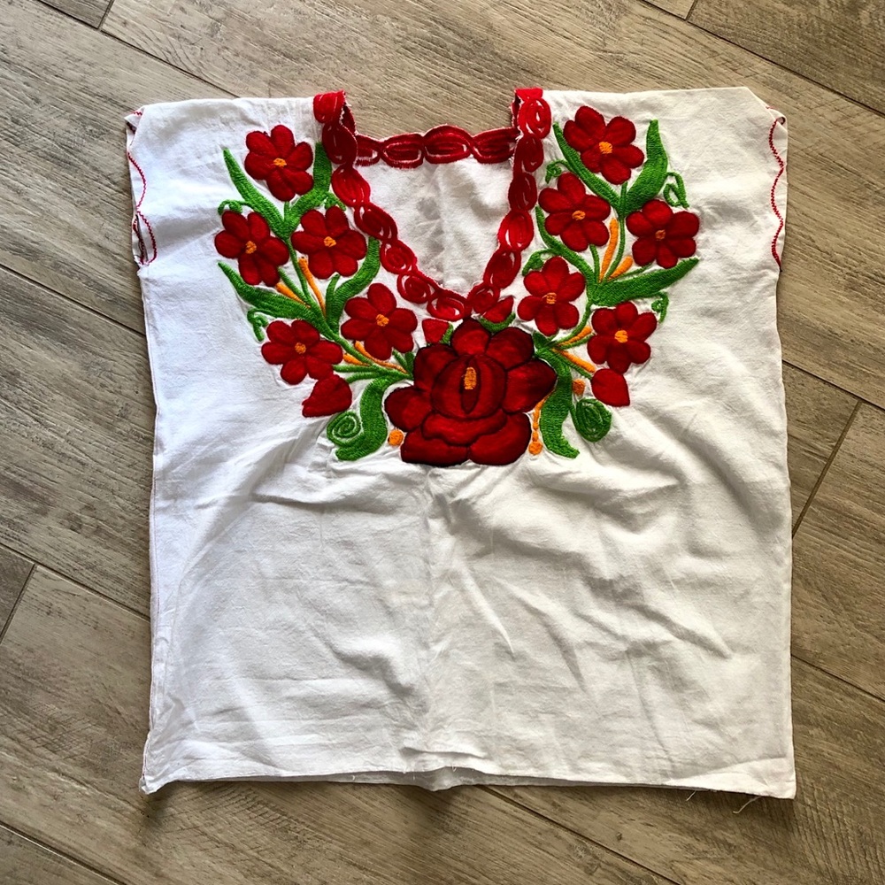Authentic Mexican Linen Blouse